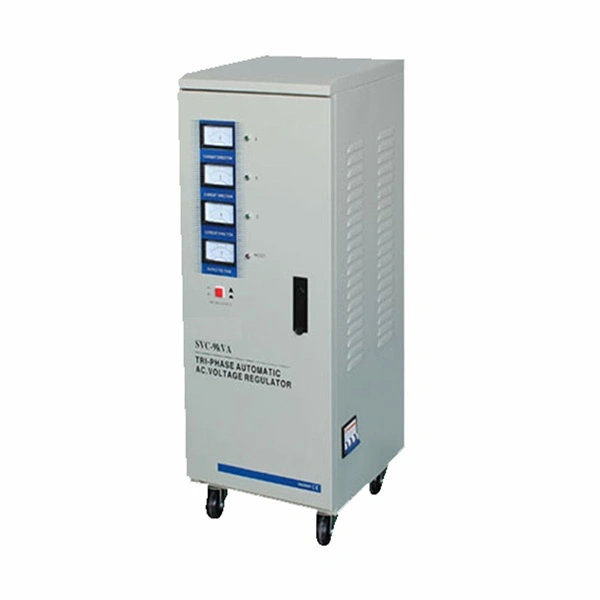 AC Voltage Stabilizer 380V Three Phase SVC 1.5kVA~90kVA Voltage Regulator