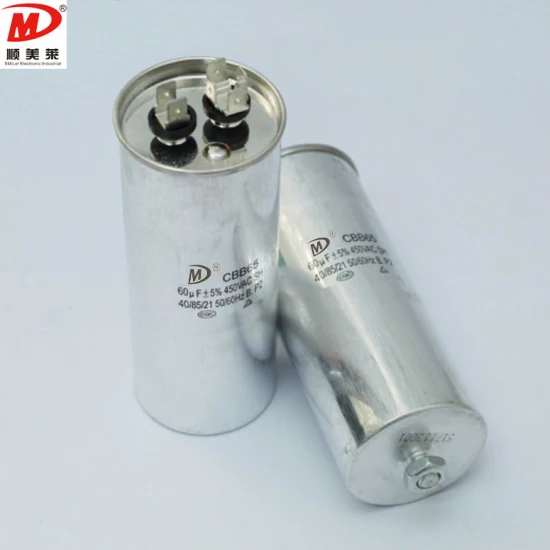 L'aluminium 370/440V ronde Cbb65 un condensateur de climatiseur de fonctionnement du moteur